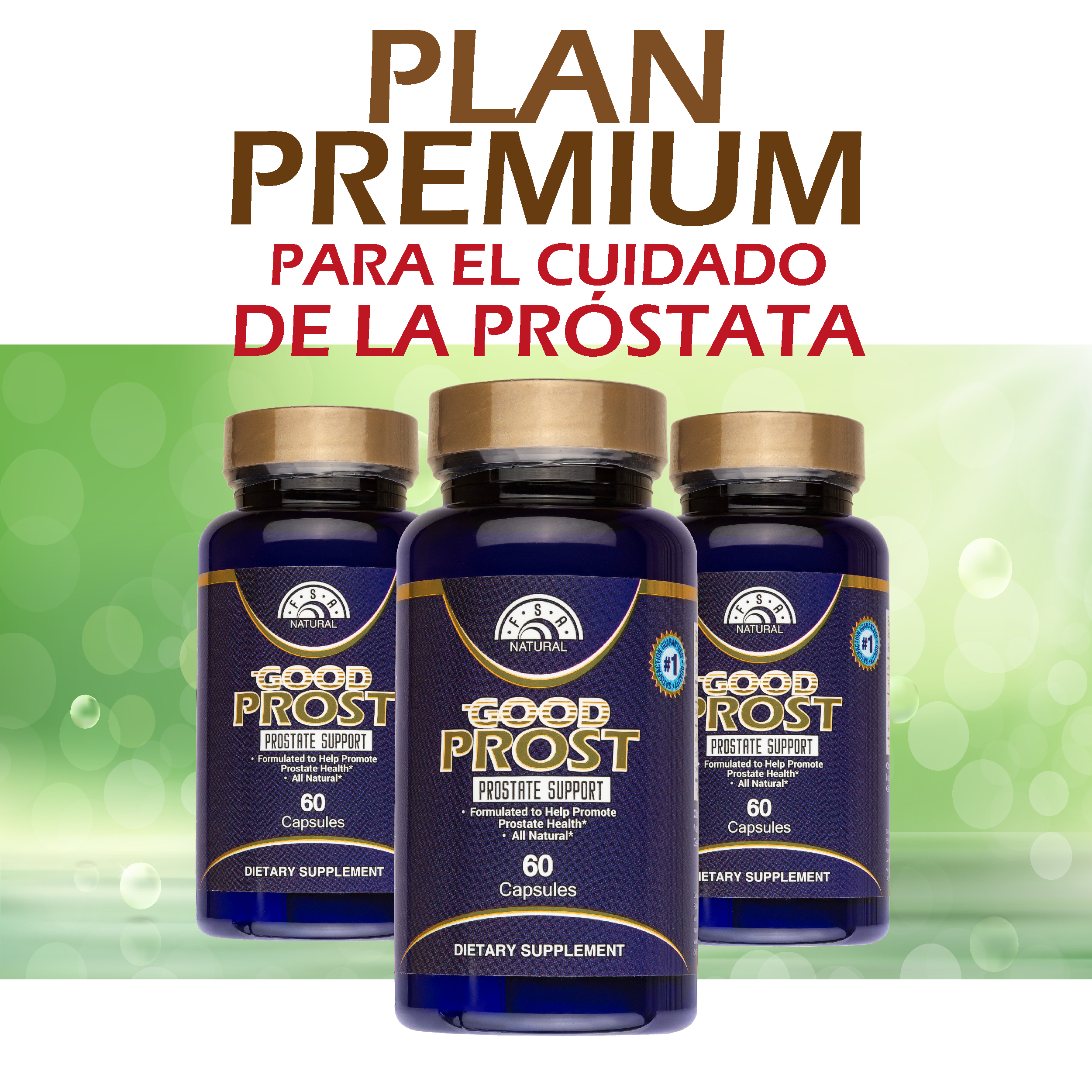 PLAN PREMIUM PARA EL CUIDADO DE LA PRÓSTATA