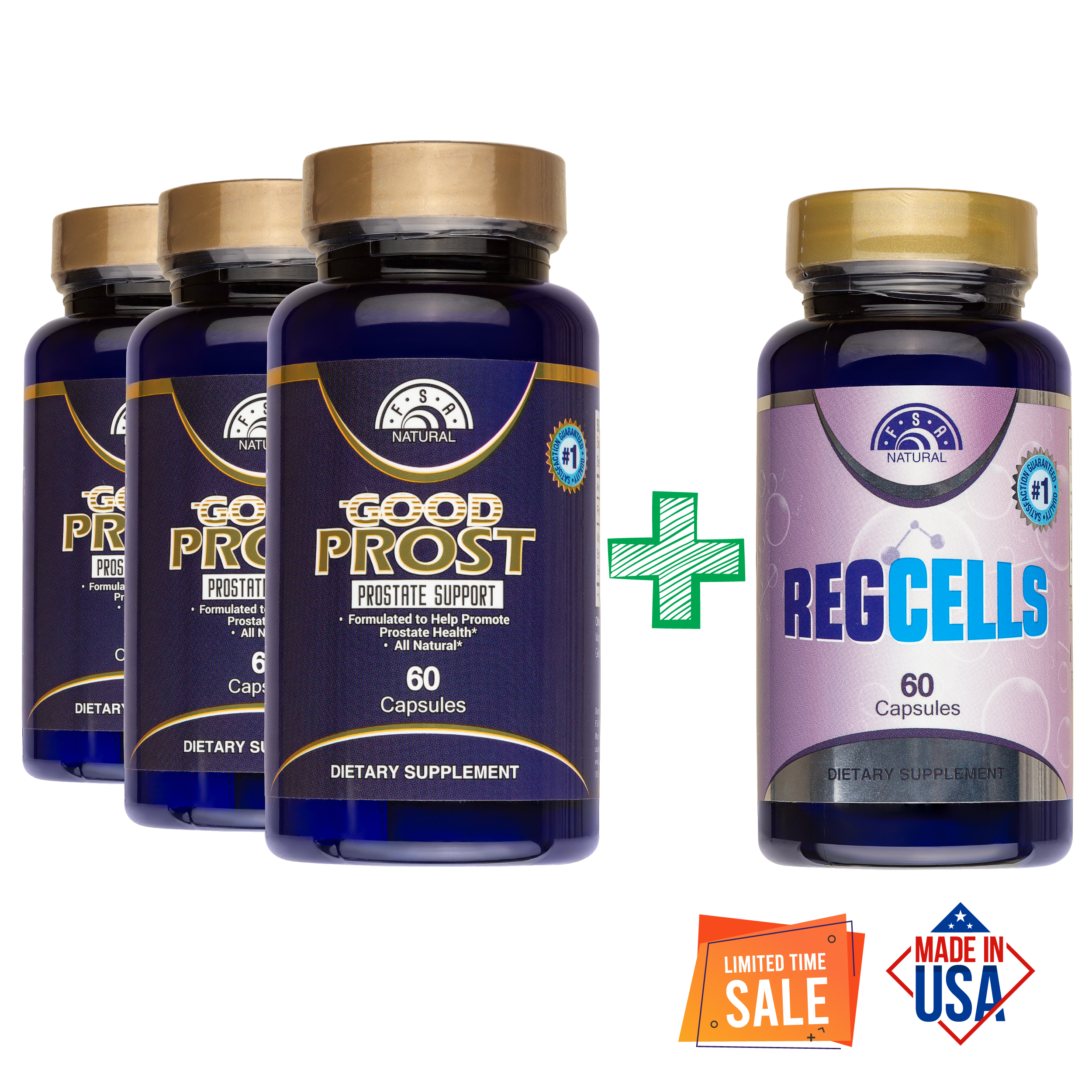 Combo 9: 3 Good Prost + 1 Regcells