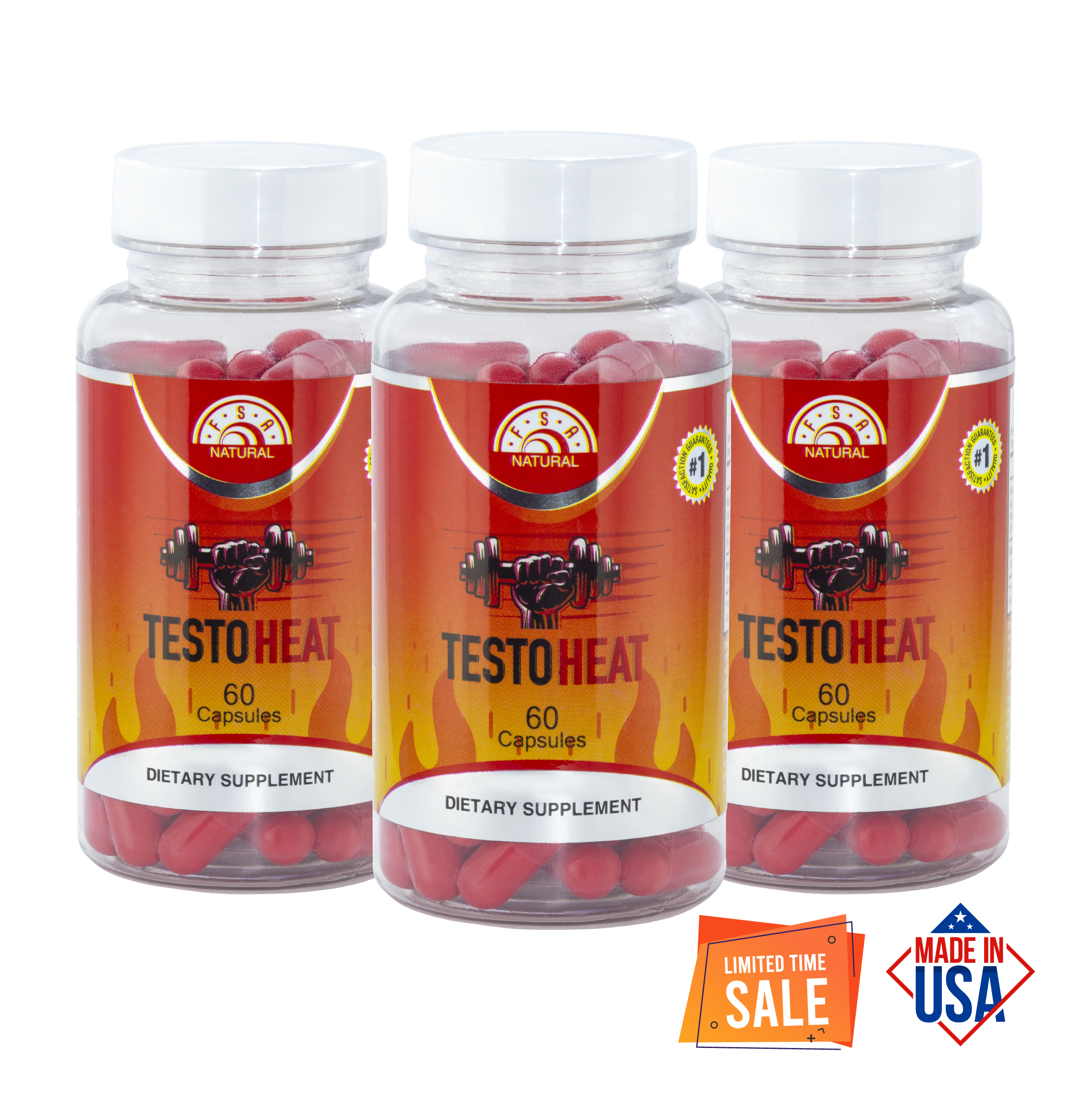 Combo 3: 3 TestoHeat